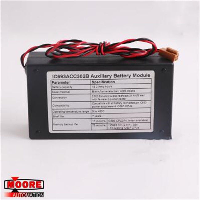 IC693ACC302 GE AUXILIARY BATTERY MODULE