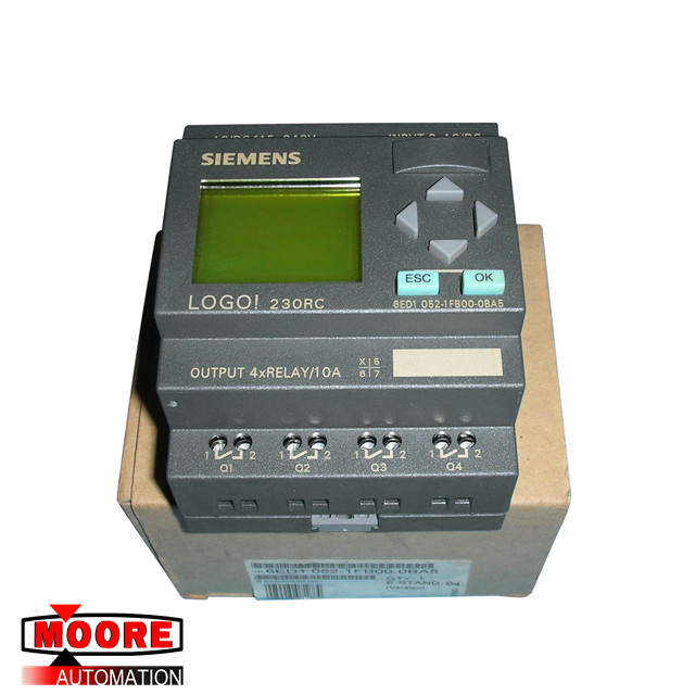 Module Logique Siemens LOGO! 230 RC – Réf. 6ED1052-1FB00-0BA6 – Neuf Sous Emballage