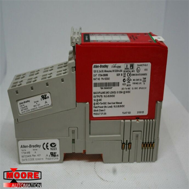 1734OB8S 1734OB8S Allen Bradley AB 8Channel Safety Sourcing Output Module