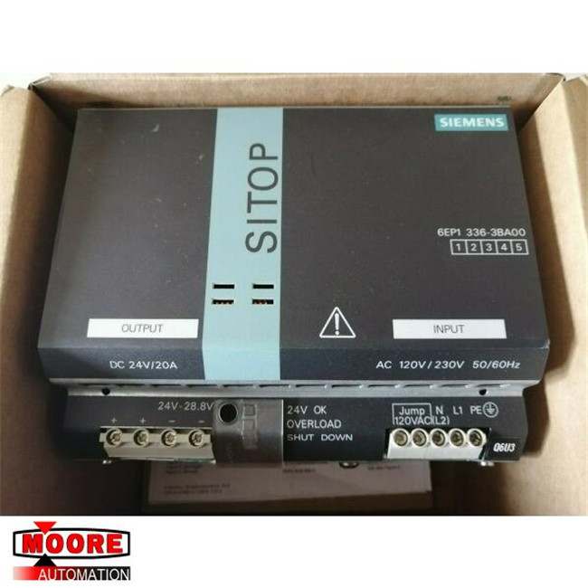 Alimentation Siemens 6EP1 334-3BA00 50/60Hz - Occasion Fonctionnelle