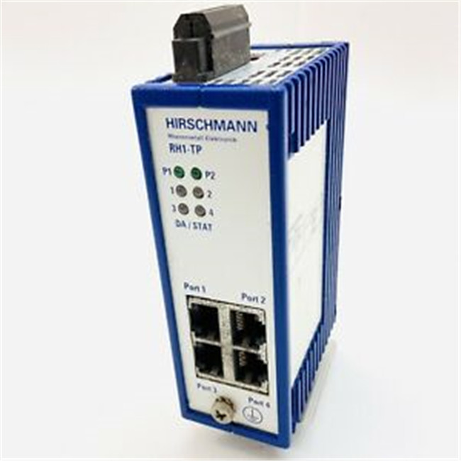 RH1-TP HIRSCHMANN HUB ETHERNET MODULE SWITCH 24V-DC Ethernet (10 Mbit/s)